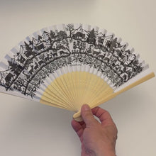 Carica e avvia il video nel visualizzatore di galleria, Handfächer Scherenschnitt


