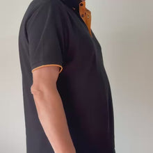 Laden und Abspielen von Videos im Galerie-Viewer, Landjäger Poloshirt mit Kontraststreifen
