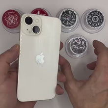 Charger et lire la vidéo dans la visionneuse de la Galerie, Teleskophalterung Telefon verschiedenen Motiven mit Magnet, einfach wechseln nach Lust und Laune.
