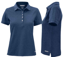 Charger l&#39;image dans la galerie, Polo Cutter &amp; Buck Women Cobalt Meliert
