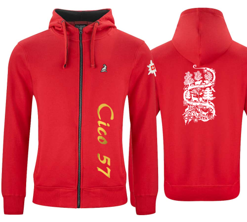 Giacca con cappuccio premium unisex