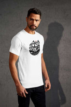Charger l&#39;image dans la galerie, Promo T-Shirt Unisex Weiss Scherenschnitt Alpenleben
