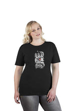 Charger l&#39;image dans la galerie, Promo T-Shirt Women Schwarz Scherenschnitt Alpläbä
