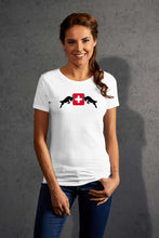 Load image into Gallery viewer, Weisses T-Shirt Women Steinbock
