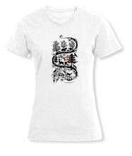 Load image into Gallery viewer, Promo T-Shirt Women Weiss Scherenschnitt Alpläbä
