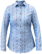Load image into Gallery viewer, Edelweiss Bluse Blau

