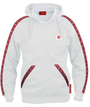 Carica l&#39;immagine nel visualizzatore di Gallery, Hoodie Weiss Edelweiss rot
