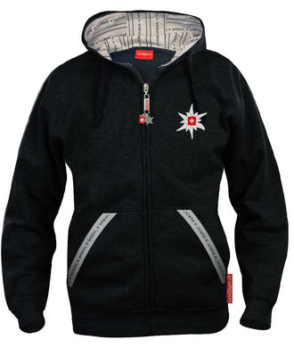 Edelweiss Hooded Jacket Special Edition Black