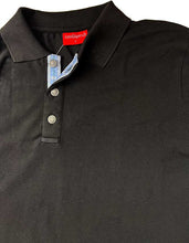 Charger l&#39;image dans la galerie, Edelweiss Polo-Shirt Schwarz.
