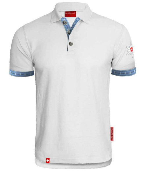 Polo Edelweiss blanc