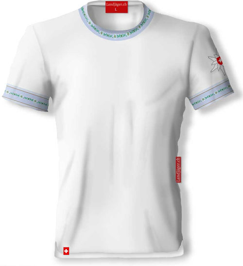 Edelweiss T-Shirt Weiss