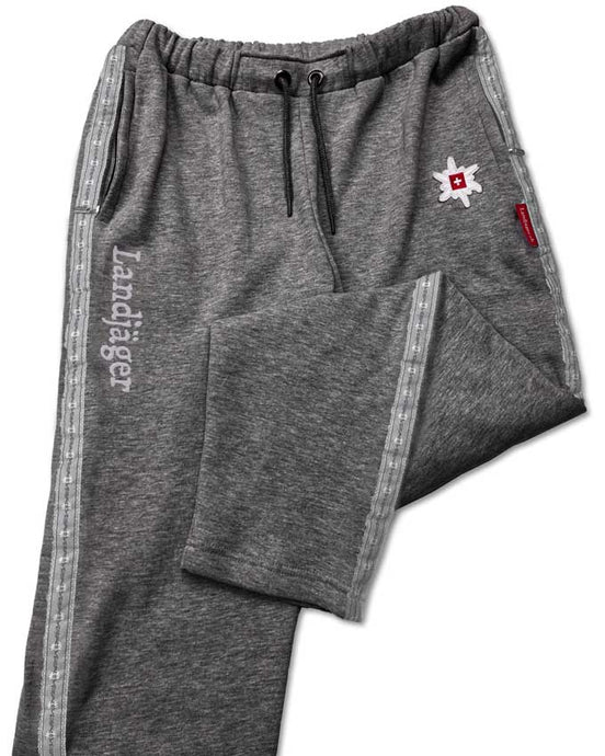 Edelweiss Trainer / Jogging Hosen Grau