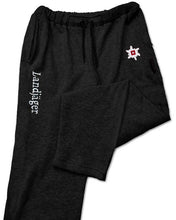 Load image into Gallery viewer, Edelweiss Trainer / Jogging Hosen Schwarz.

