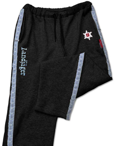 Edelweiss Trainer / Jogging Hosen Schwarz