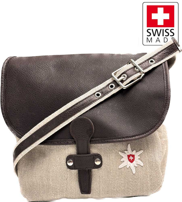 Edelweiss Umhängetasche Gross