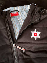 Load image into Gallery viewer, Edelweiss Winterjacke mit innenfutter blau
