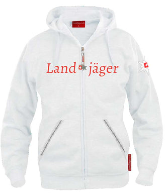 Landjäger Edelweiss Hoodie White